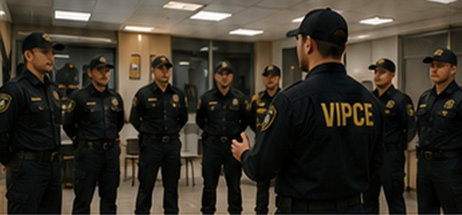 Personal VIPCE durante capacitación